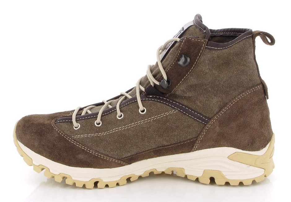 Chaussures randonnée montante unisexe Kimberfeel Touareg Marron Beige (2)