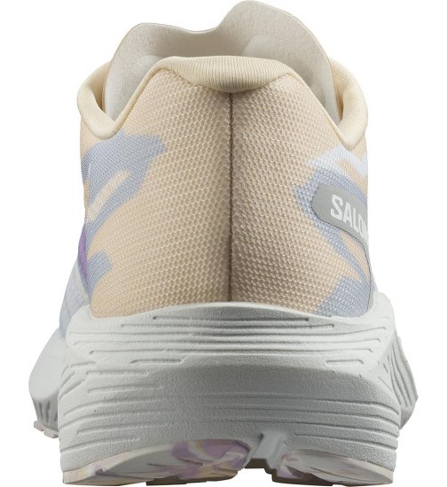 Chaussures running femme Salomon AERO VOLT Blanc Gris clair Beige (2)