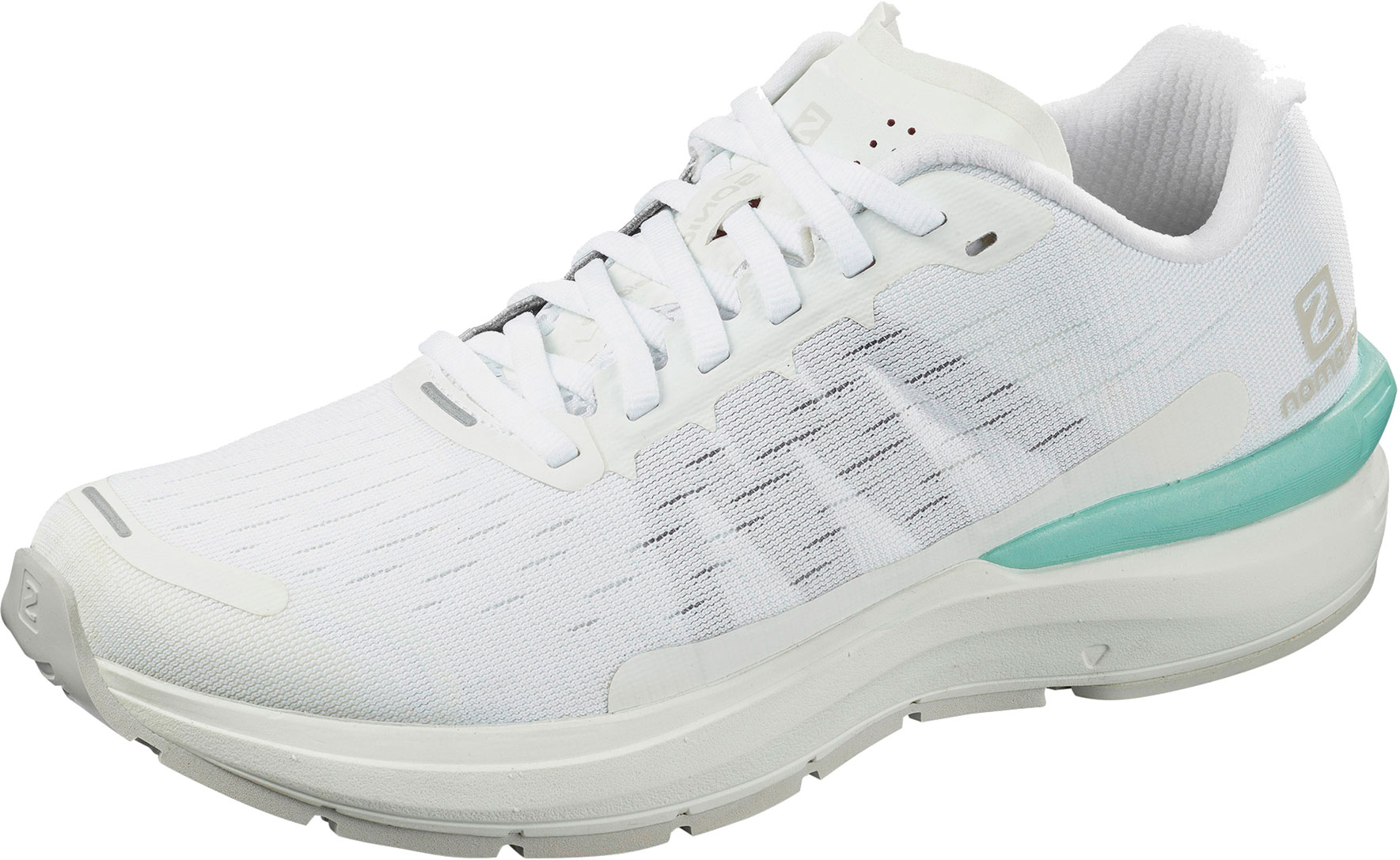 Chaussures running Salomon SONIC 3 BALANCE Blanc gris bleu (4)