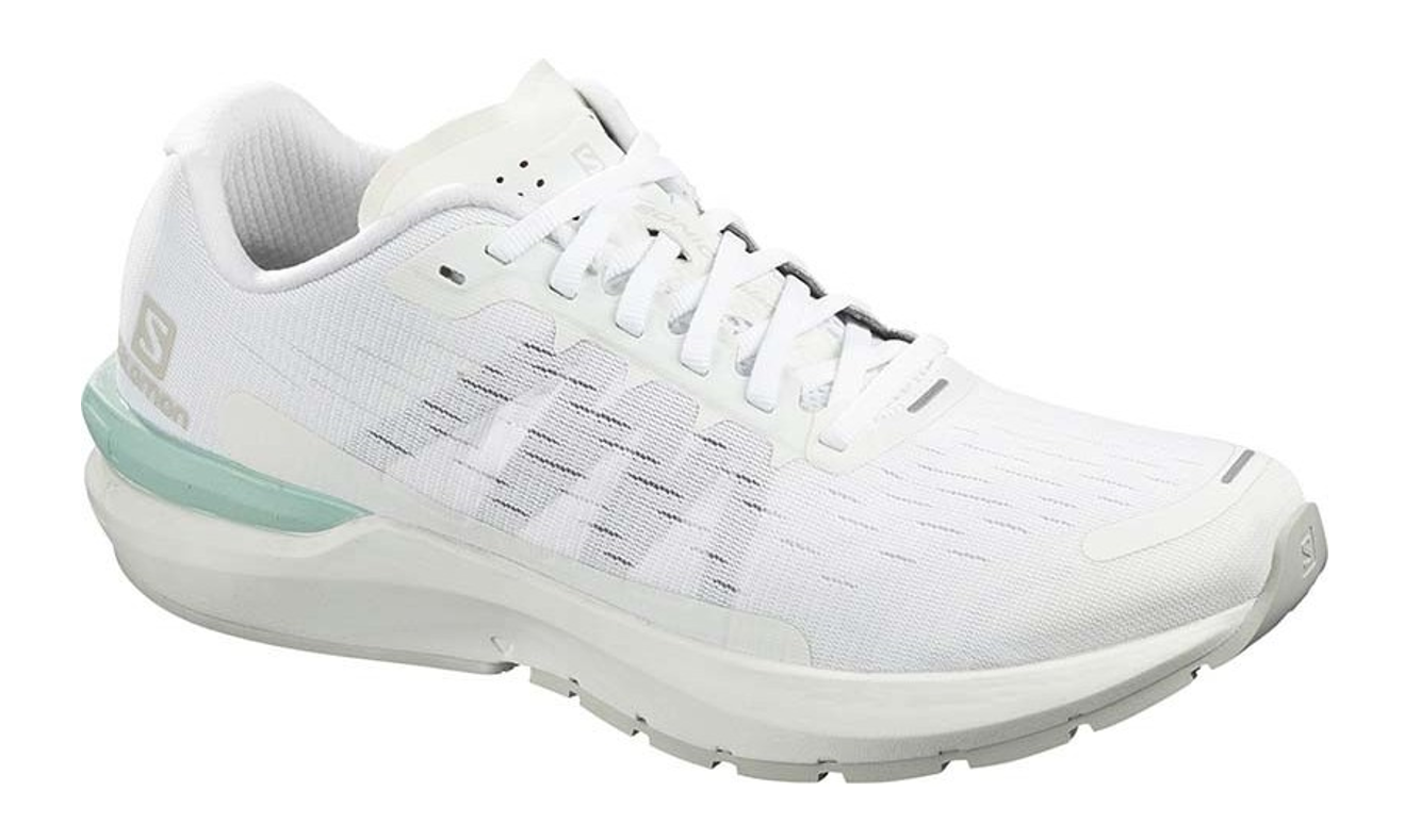 Chaussures running Salomon SONIC 3 BALANCE Blanc gris bleu (1)