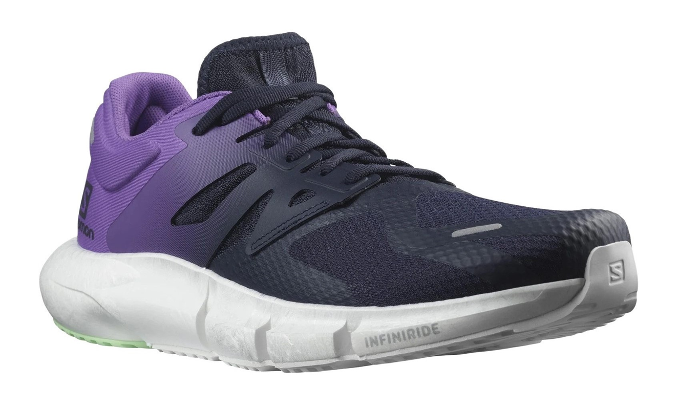 Chaussures running homme Salomon PREDICT 2 Bleu marine Violet clair Blanc