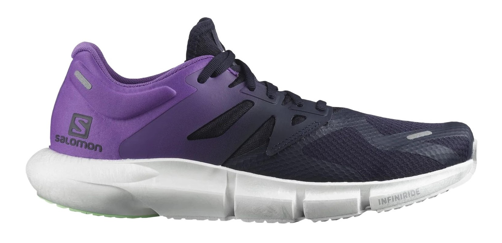 Chaussures running homme Salomon PREDICT 2 Bleu marine Violet clair Blanc 2