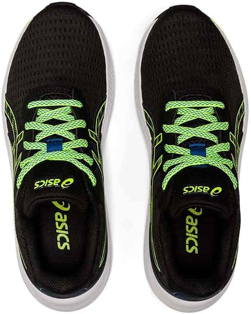 Chaussures running junior Asics GEL-EXCITE 9 GS Noir Vert fluo Blanc 6