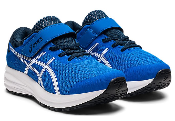 Chaussures running junior Asics PATRIOT 12 PS Bleu électrique Bleu marine Blanc Noir 2