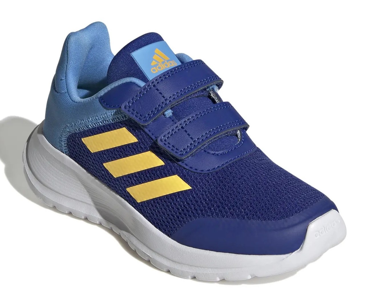 Chaussures running junior Adidas TENSAUR RUN 2.0 CF Bleu marine Bleu ciel Jaune 2