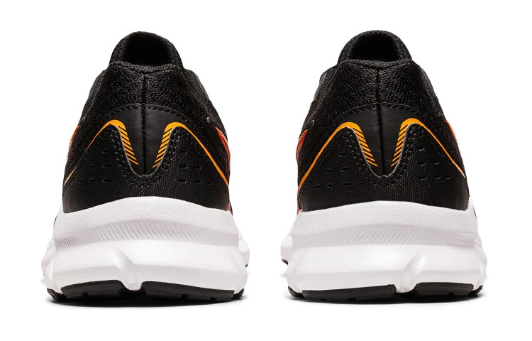 Chaussures running junior Asics JOLT 3 GS Noir Orange foncé Orange clair Blanc 7