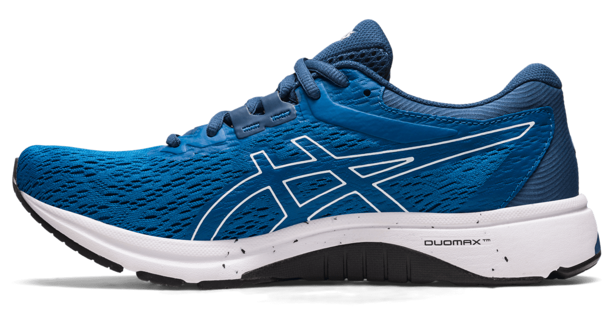 Chaussures running homme Asics GT-800 Bleu Bleu foncé Blanc Noir 4