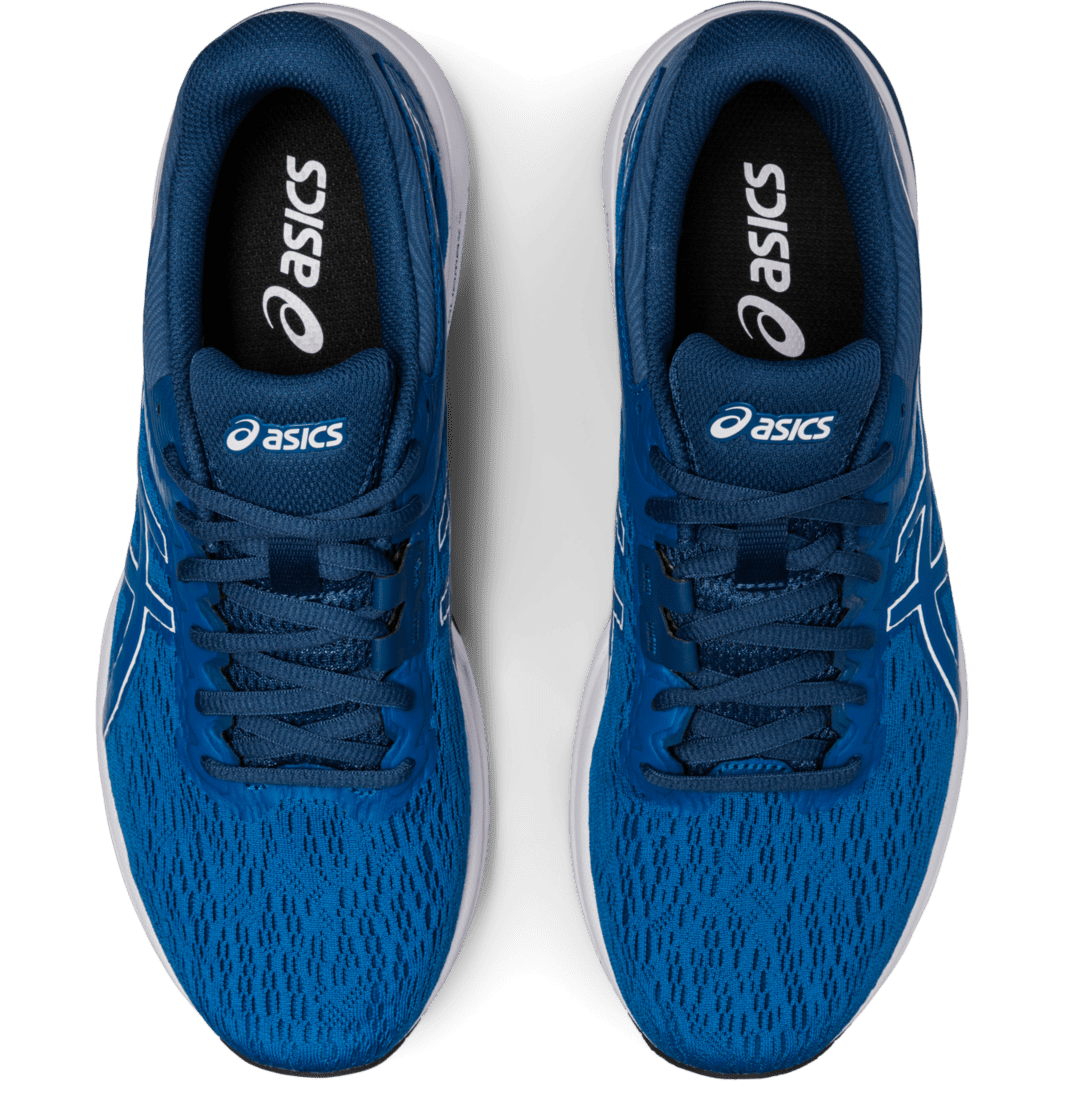Chaussures running homme Asics GT-800 Bleu Bleu foncé Blanc Noir 6