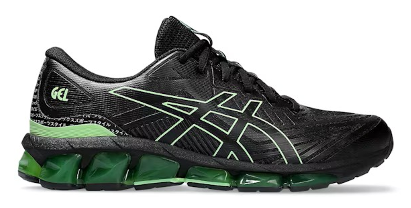Chaussures running homme Asics GEL-QUANTUM 360 VII Noir Jaune Citron vert 1