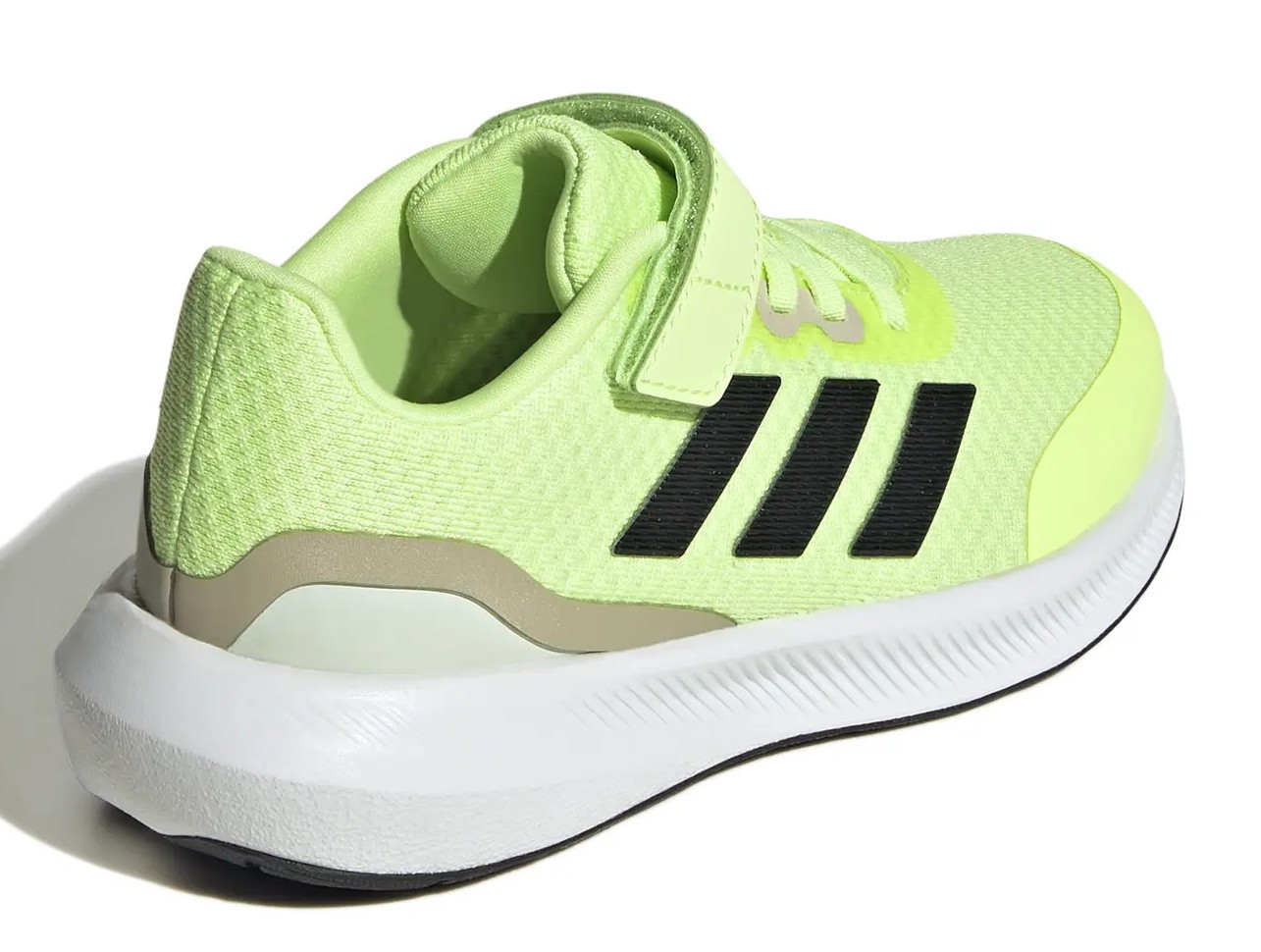 Chaussures running junior Adidas RUNFALCON 3.0 EL Vert clair Noir Gris clair 6