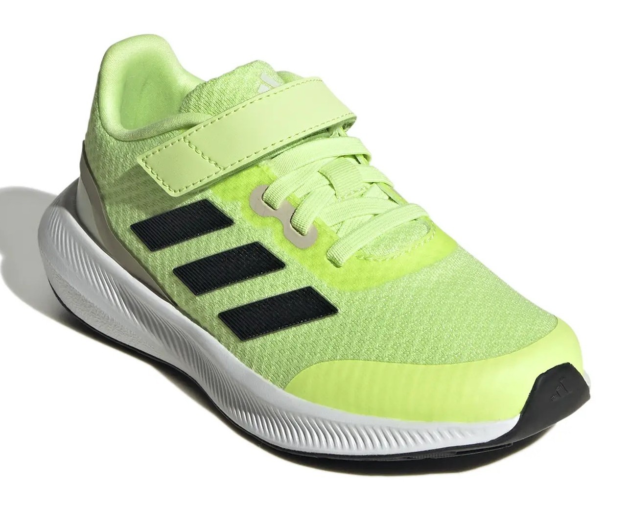 Chaussures running junior Adidas RUNFALCON 3.0 EL Vert clair Noir Gris clair 2