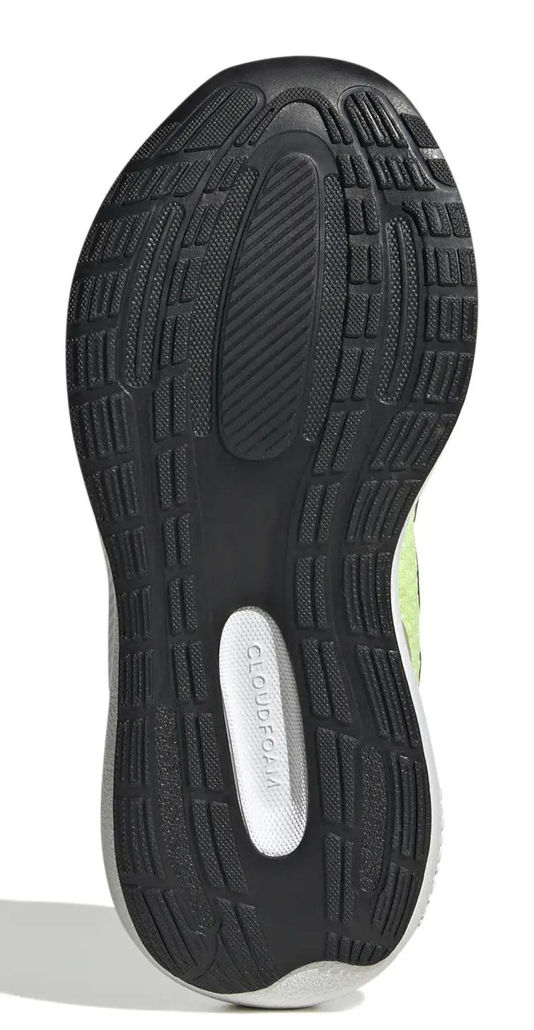 Chaussures running junior Adidas RUNFALCON 3.0 EL Vert clair Noir Gris clair 7