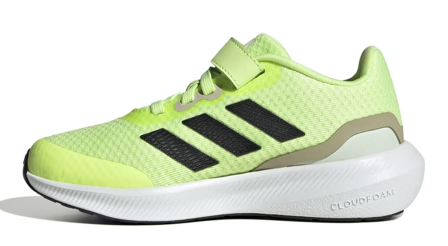 Chaussures running junior Adidas RUNFALCON 3.0 EL Vert clair Noir Gris clair 4