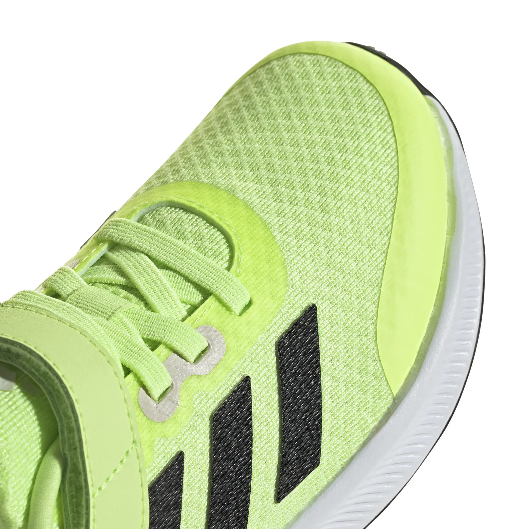 Chaussures running junior Adidas RUNFALCON 3.0 EL Vert clair Noir Gris clair 8
