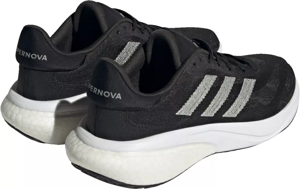 Chaussures running femme Adidas SUPERNOVA 3 Noir Argent clair Blanc 5