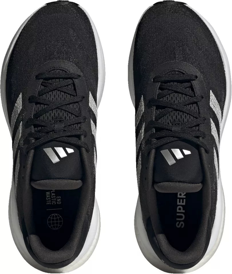 Chaussures running femme Adidas SUPERNOVA 3 Noir Argent clair Blanc 4