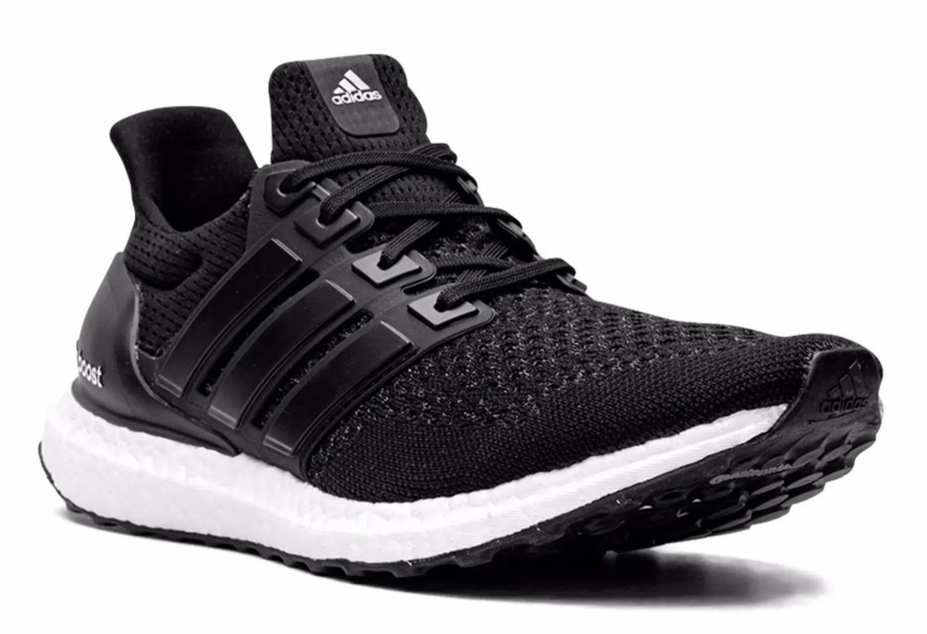 Chaussures running femme Adidas ULTRABOOST Noir Blanc 2