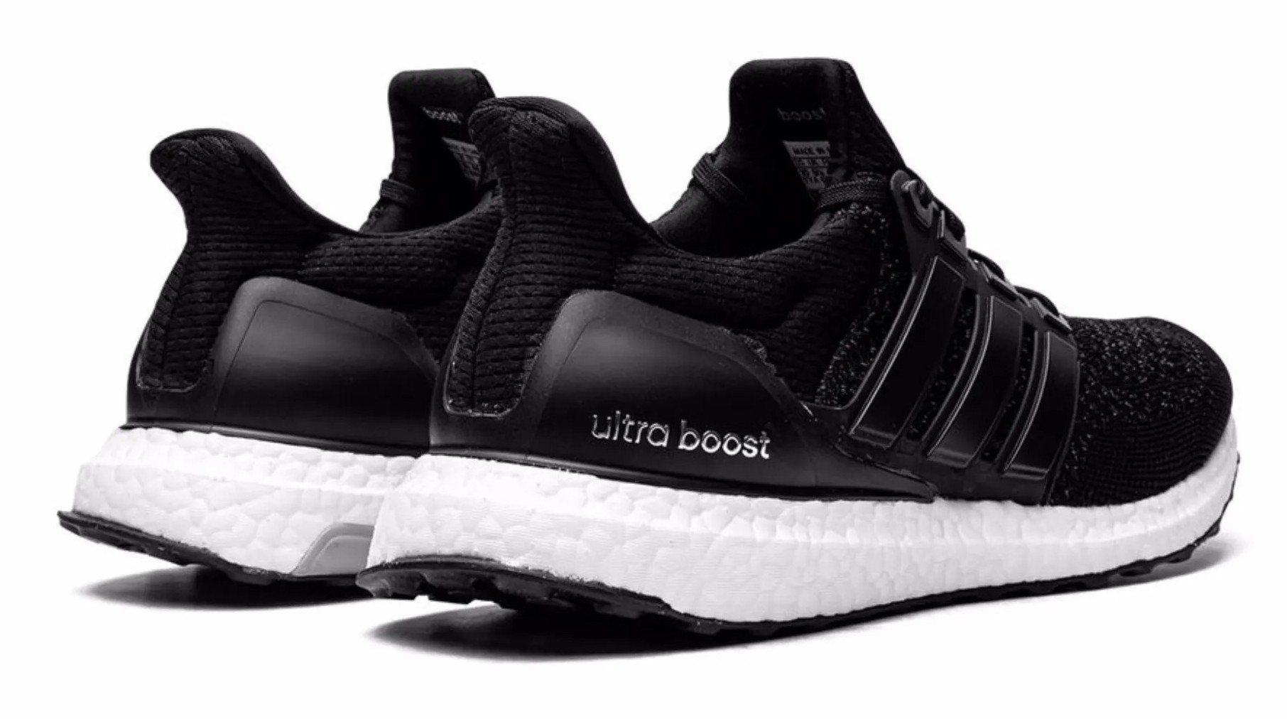 Chaussures running femme Adidas ULTRABOOST Noir Blanc 3