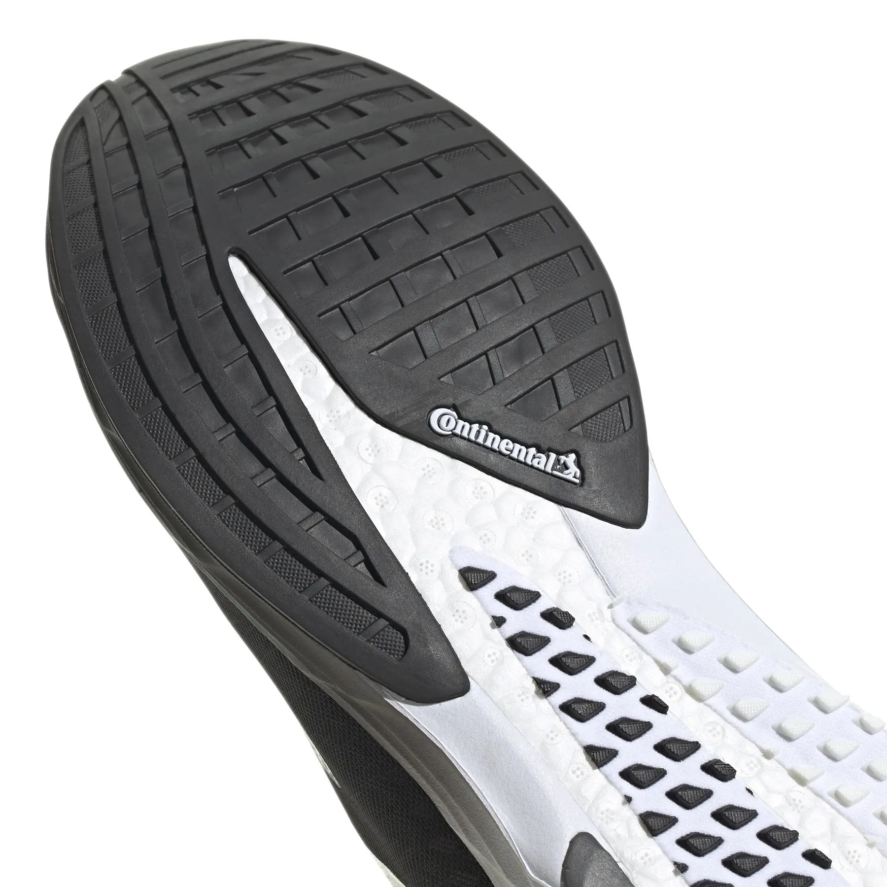 Chaussures running homme Adidas ADIZERO PRO Noir Blanc Gris foncé 8