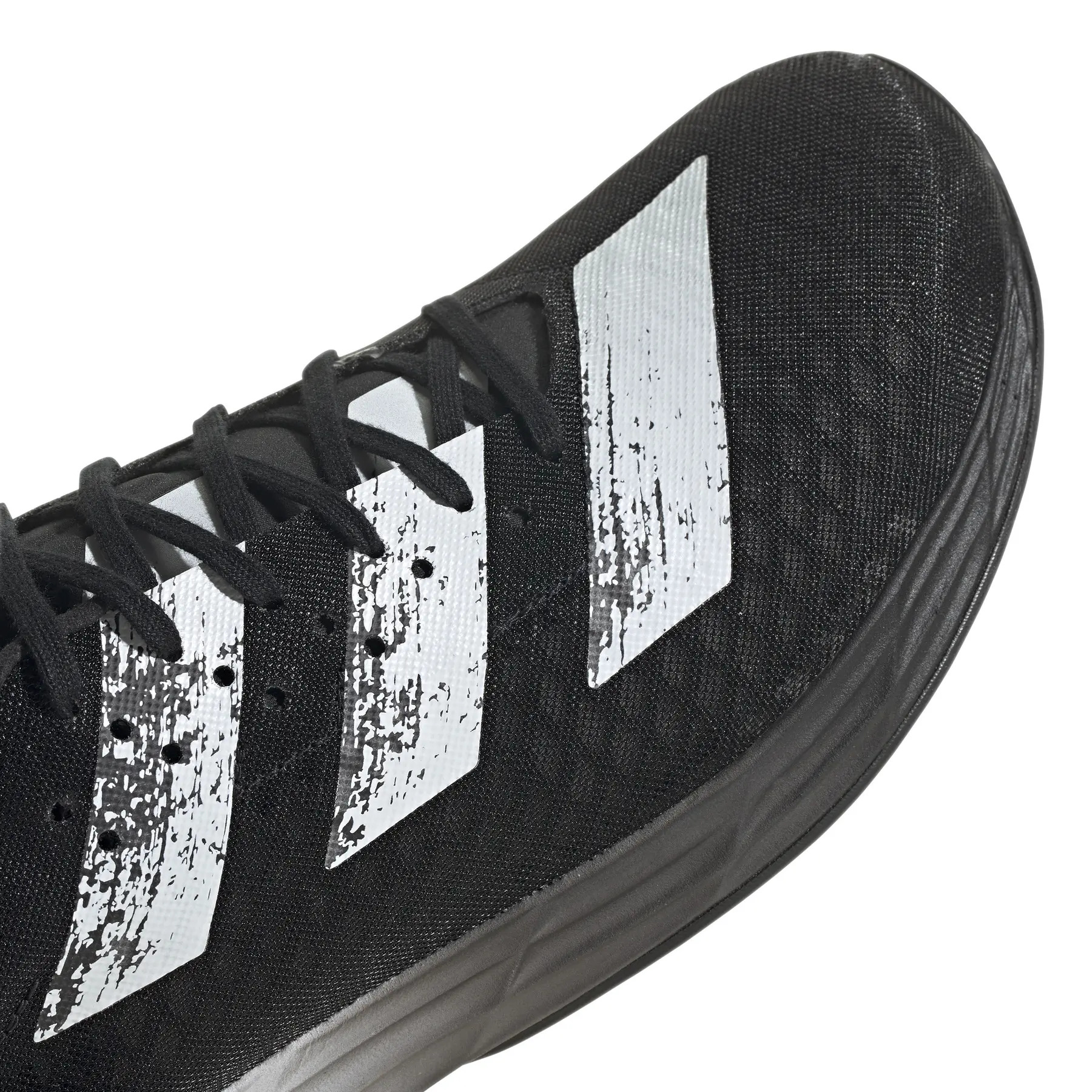 Chaussures running homme Adidas ADIZERO PRO Noir Blanc Gris foncé 9
