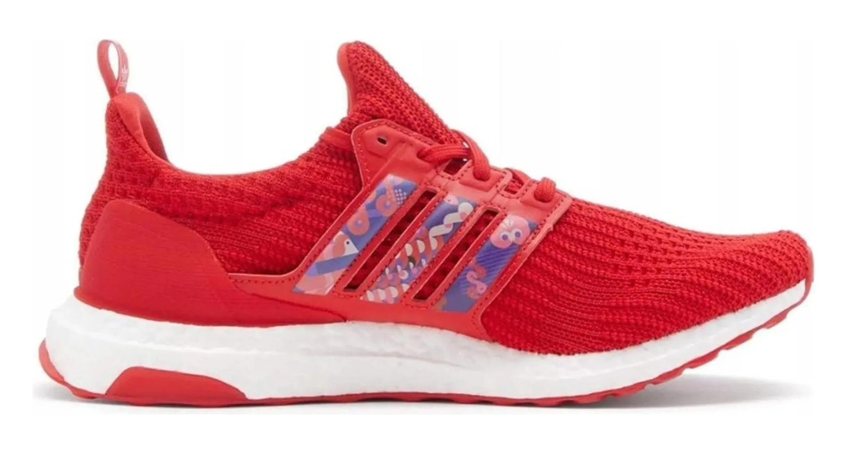 Chaussures running unisexe Adidas ULTRABOOST DNA Rouge Bleu violet Blanc 1