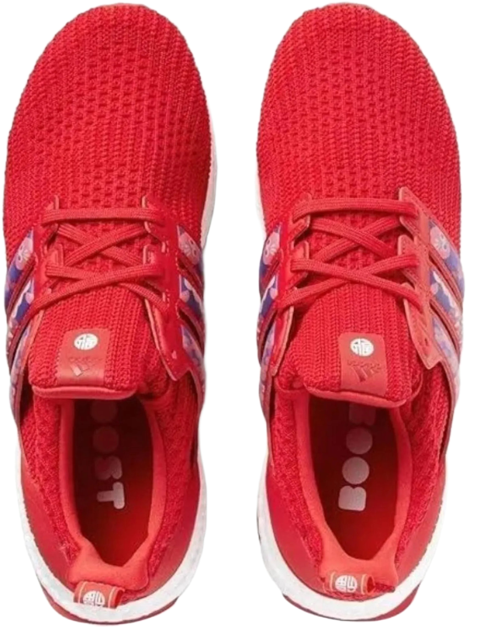 Chaussures running unisexe Adidas ULTRABOOST DNA Rouge Bleu violet Blanc 4
