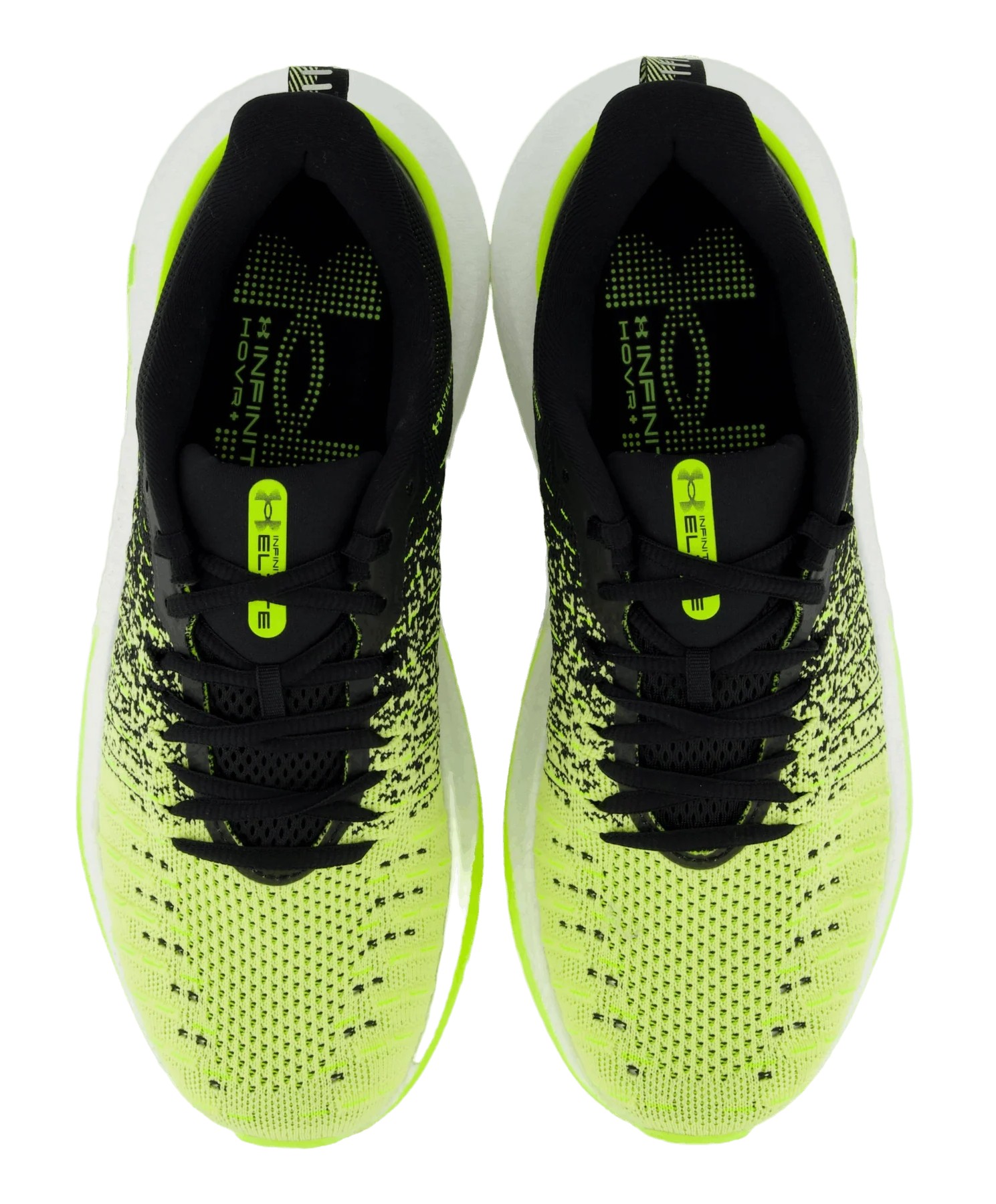Chaussures running femme Under Armour UA W INFINITE ELITE Noir Jaune Jaune fluo Blanc (9)