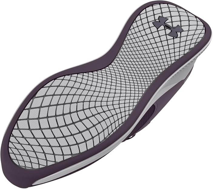 Chaussures running femme Under Armour UA W CHARGED AURORA 2 Violet Violet foncé  Gris clair (3)