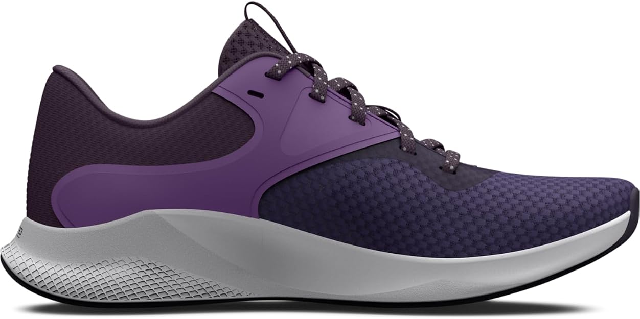 Chaussures running femme Under Armour UA W CHARGED AURORA 2 Violet Violet foncé  Gris clair (6)