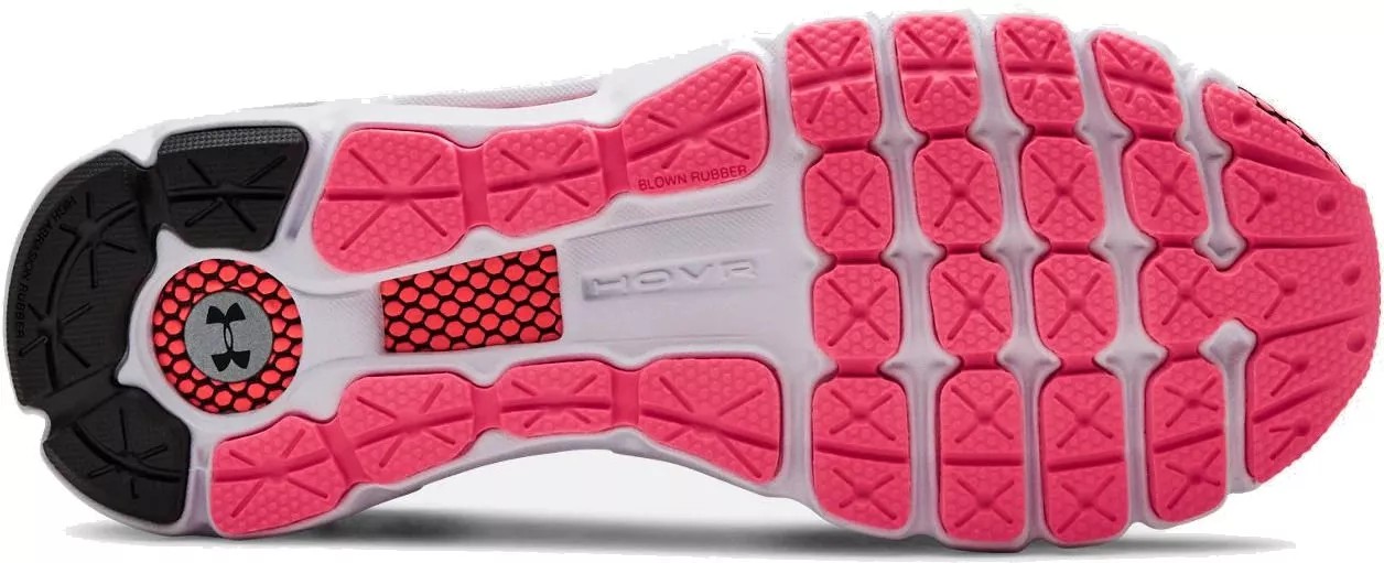 Chaussures running femme Under Armour UA W HOVR INFINITE Noir Rose Blanc (4)