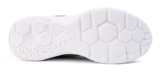 Chaussures running homme DARE2B HEX SWIFT Gris acier Noir Blanc 4