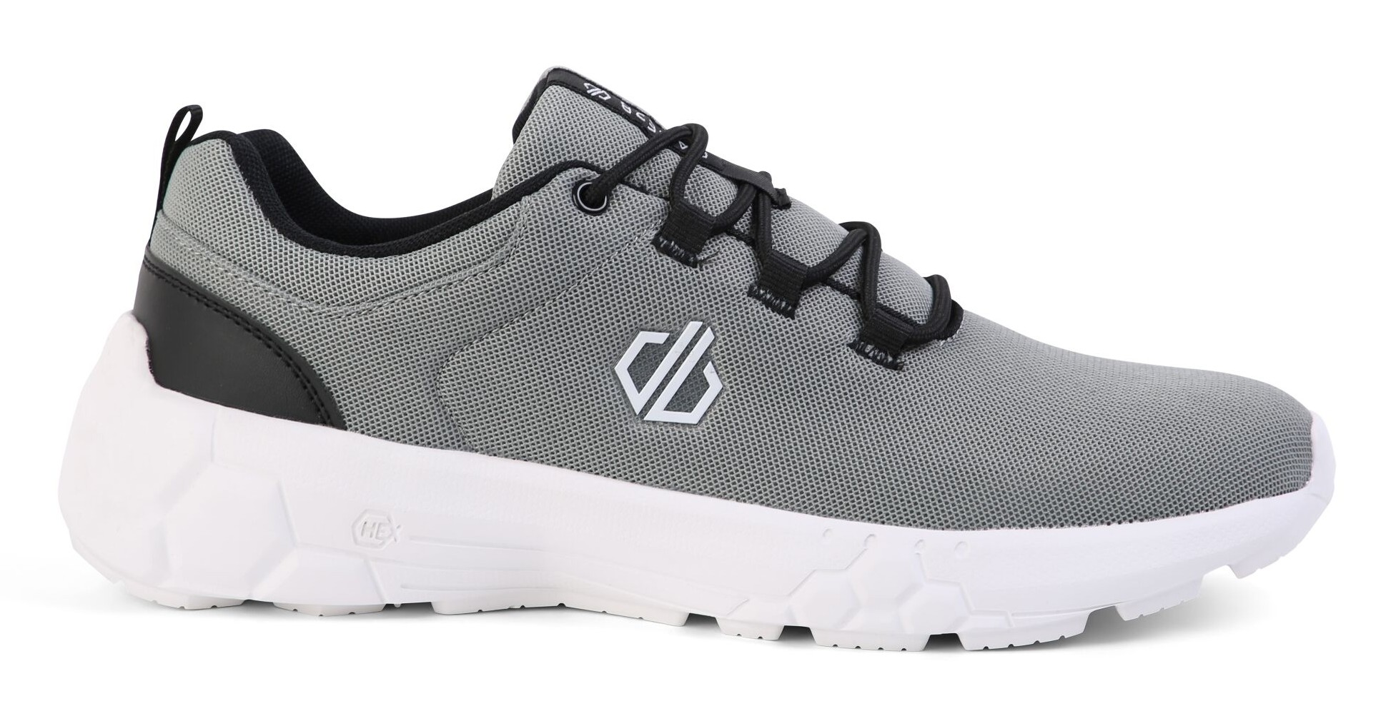 Chaussures running homme DARE2B HEX SWIFT Gris acier Noir Blanc 1