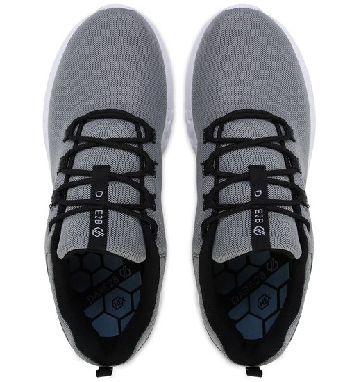 Chaussures running homme DARE2B HEX SWIFT Gris acier Noir Blanc 8