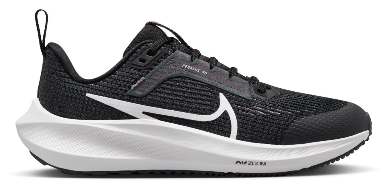 Chaussures running junior Nike NIKE AIR ZOOM PEGASUS 40 (GS) Noir Gris fer Blanc 1
