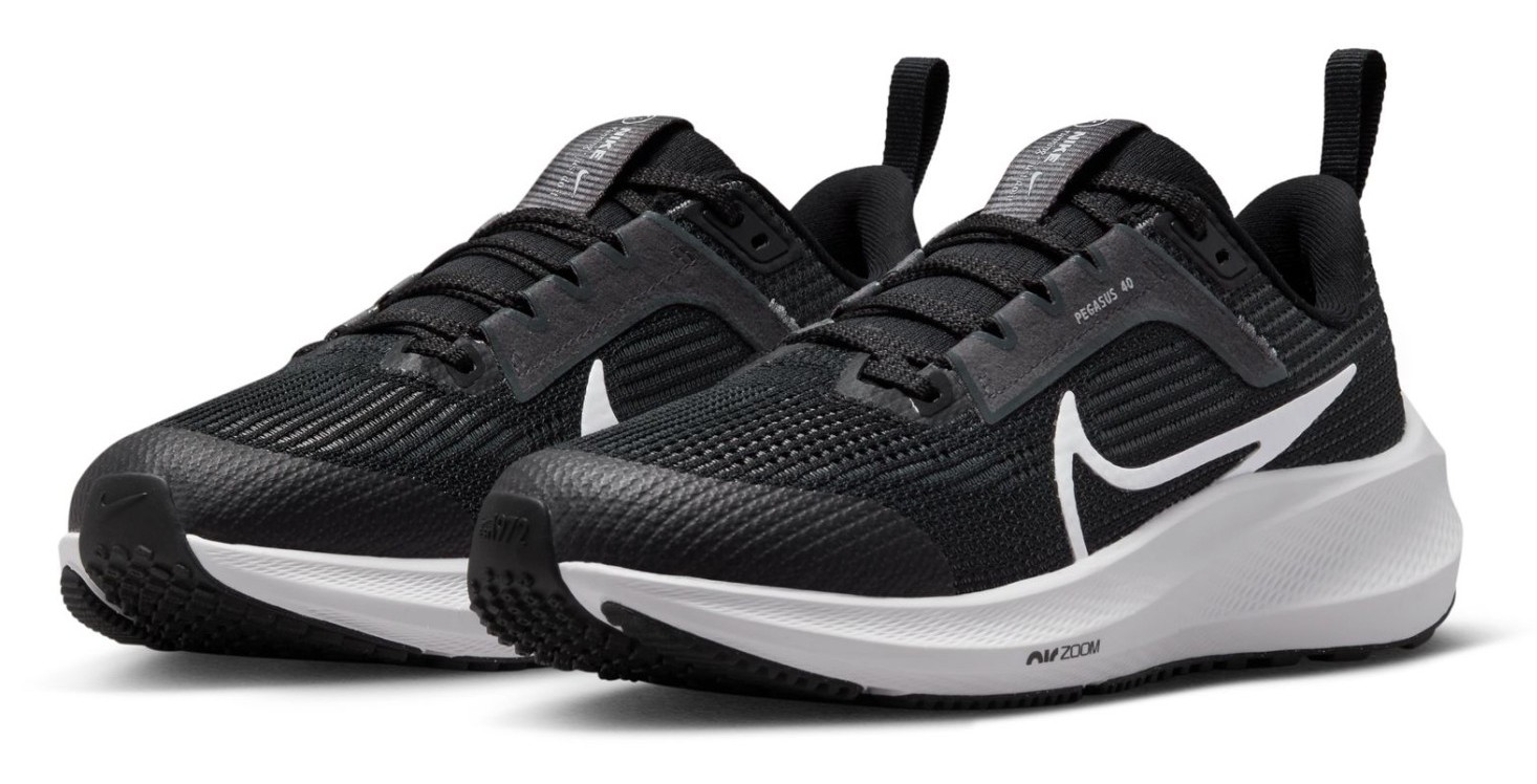 Chaussures running junior Nike NIKE AIR ZOOM PEGASUS 40 (GS) Noir Gris fer Blanc 5