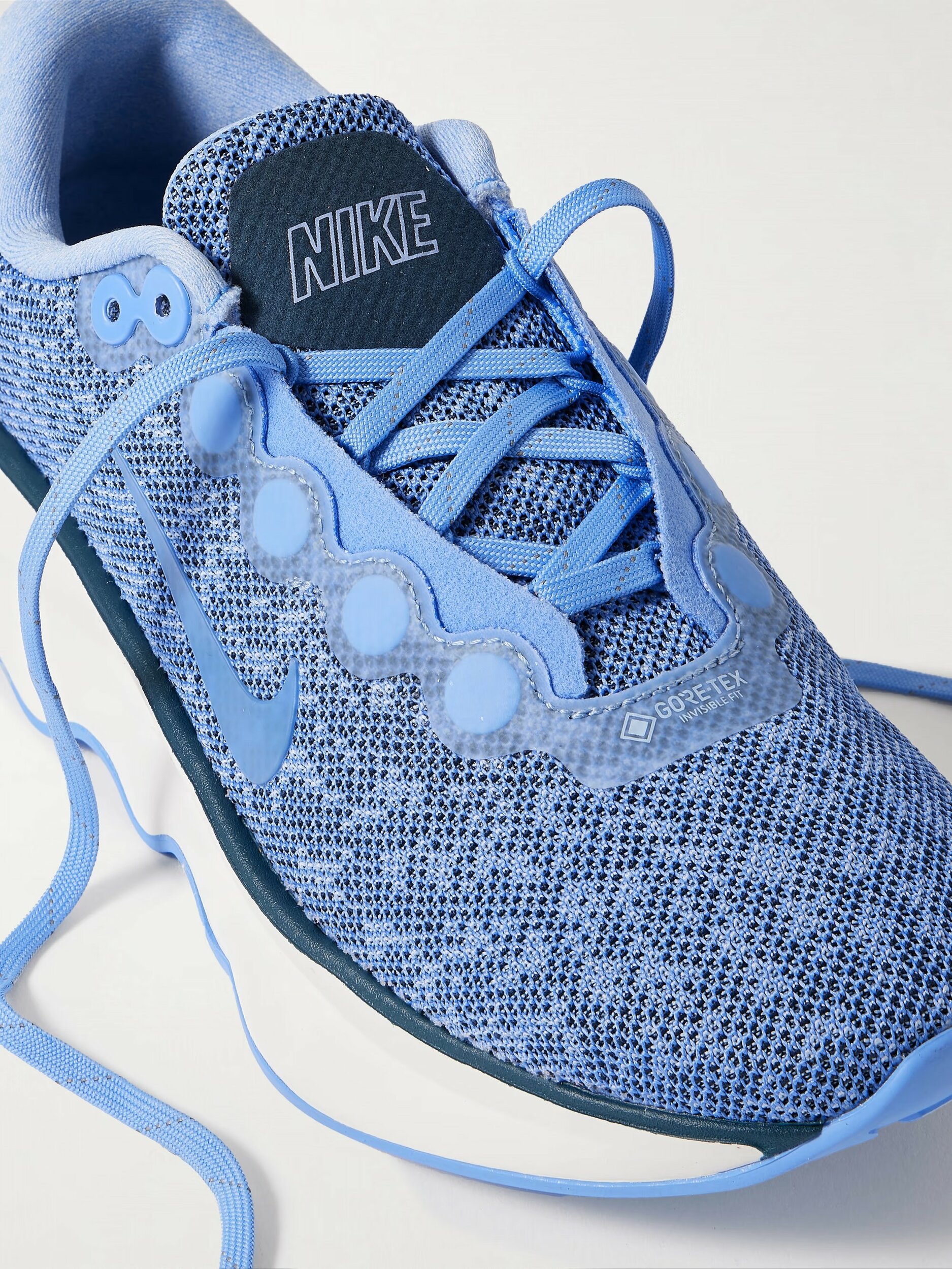 Chaussures running femme Nike WMNS NIKE MOTIVA GTX Bleu Blanc Bleu marine Bleu brillant 10
