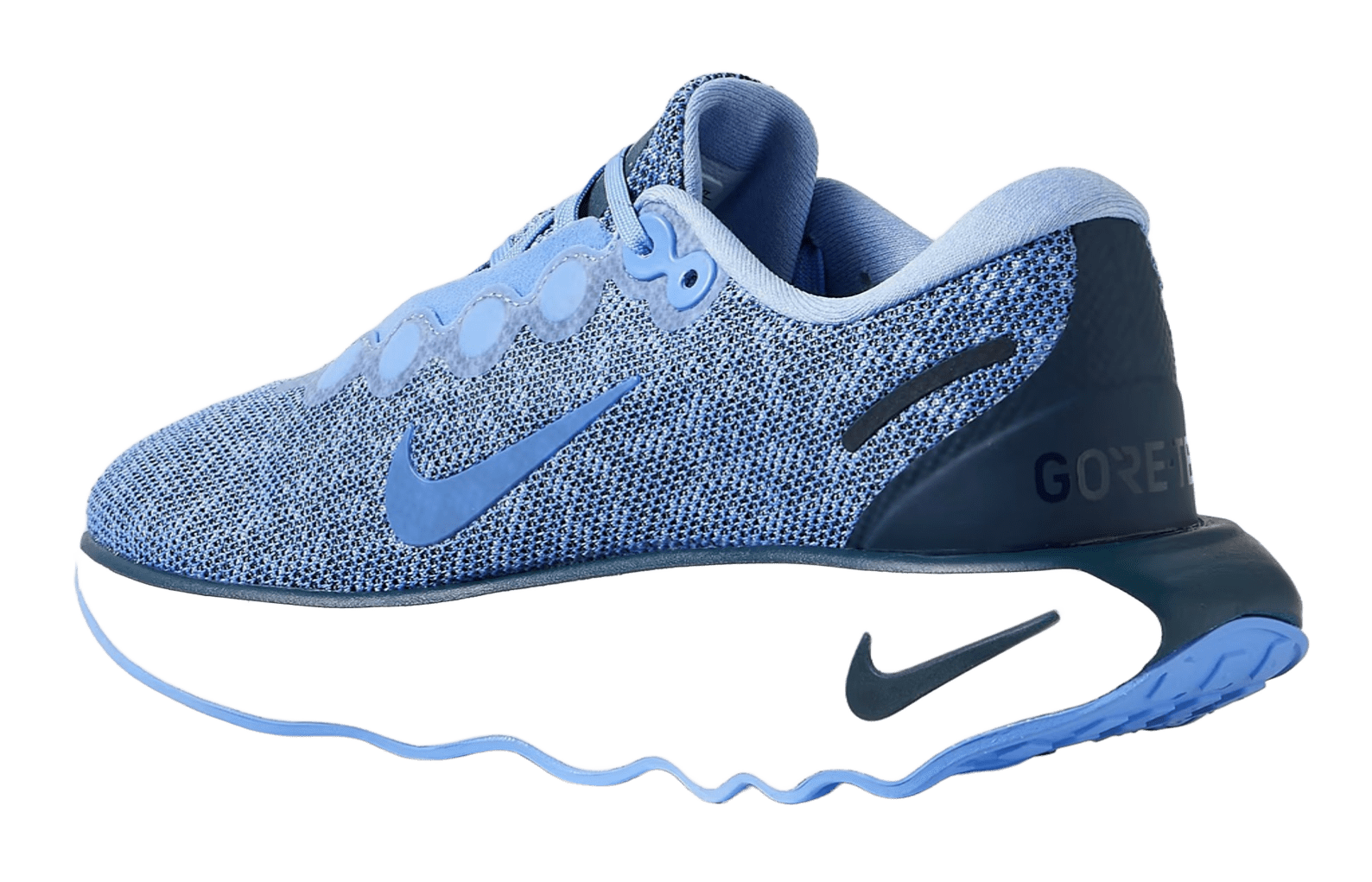 Chaussures running femme Nike WMNS NIKE MOTIVA GTX Bleu Blanc Bleu marine  Bleu brillant 9