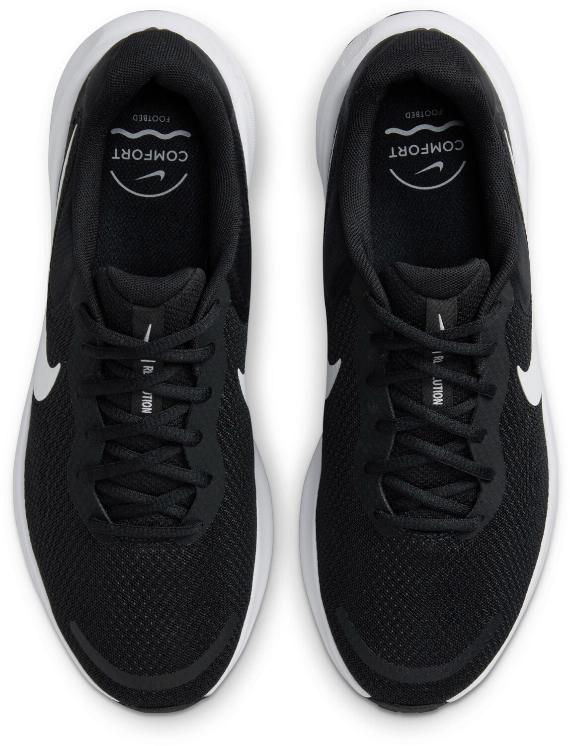 Chaussures running unisexe Nike NIKE REVOLUTION 7 Noir Blanc 3