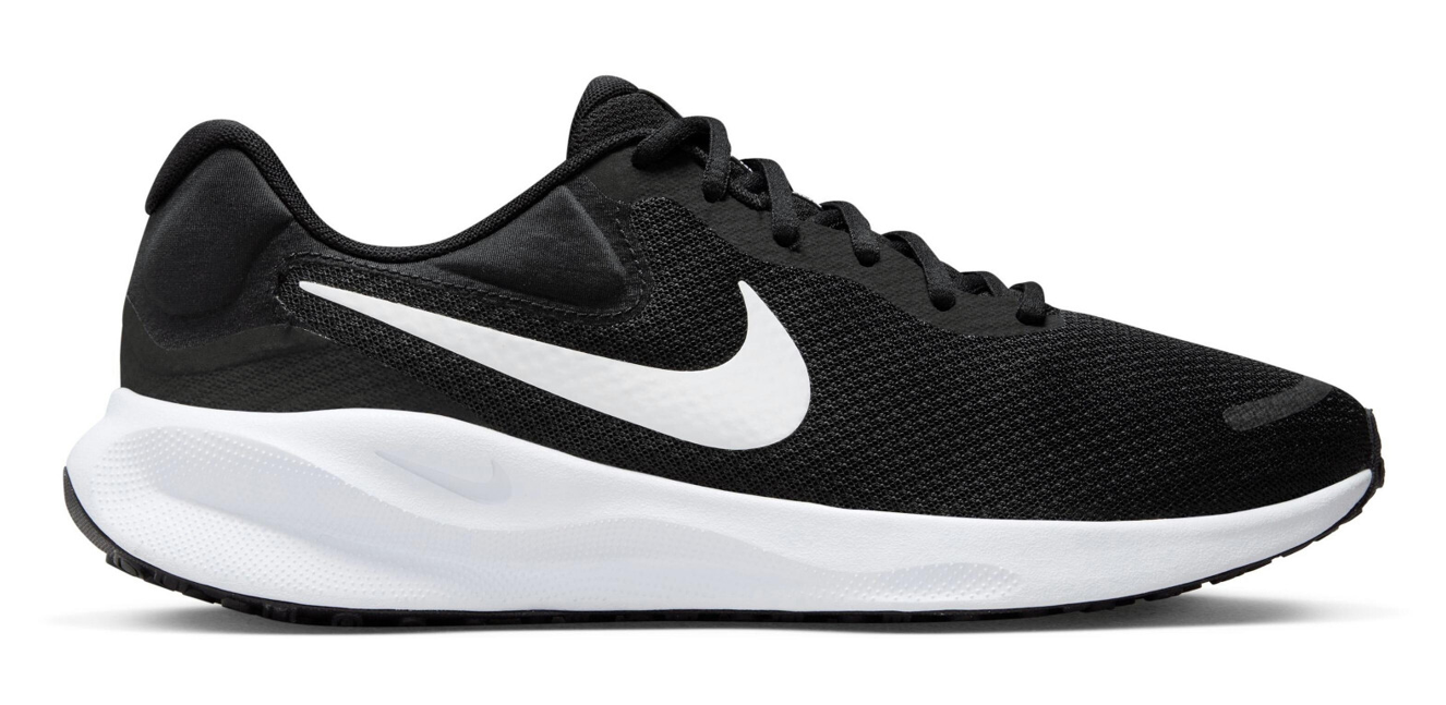 Chaussures running unisexe Nike NIKE REVOLUTION 7 Noir Blanc 1