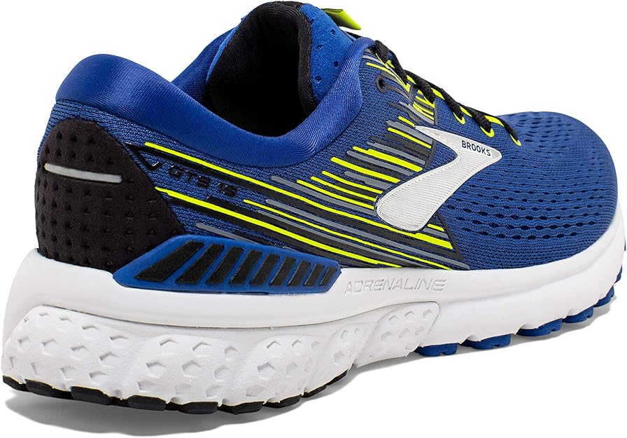 Chaussures running homme Brooks BROOKS ADRENALINE GTS 19 Bleu nocturne Noir Jaune Blanc 4