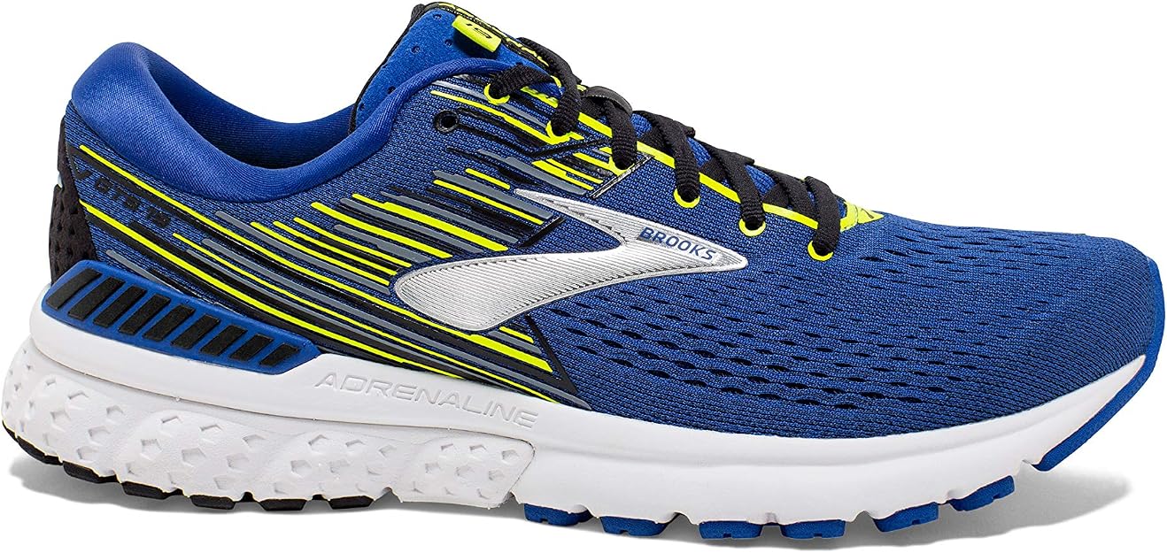 Chaussures running homme Brooks BROOKS ADRENALINE GTS 19 Bleu nocturne Noir Jaune Blanc 2