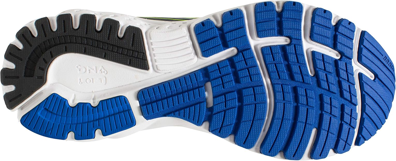 Chaussures running homme Brooks BROOKS ADRENALINE GTS 19 Bleu nocturne Noir Jaune Blanc 6