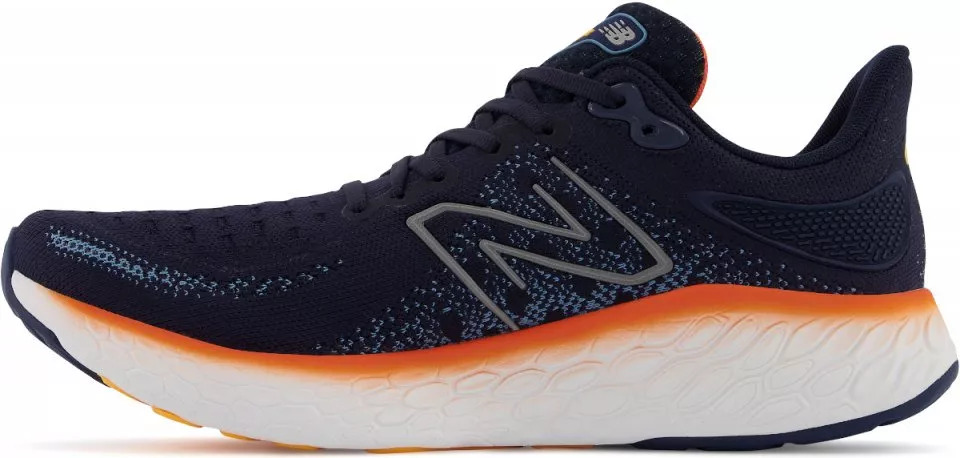 Chaussures running homme New Balance Fresh Foam X 1080 Boost Bleu marine Orange vif Bleu turquoise 5