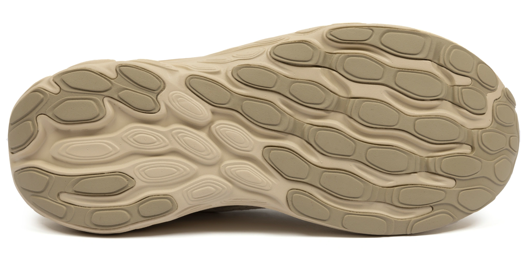 Chaussures running homme New Balance Fresh Foam X 1080 Ultra Beige clair Gris clair Blanc cassé (4)