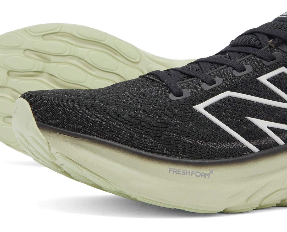 Chaussures running homme New Balance Fresh Foam X 1080 Speed Noir Gris foncé Olive 8