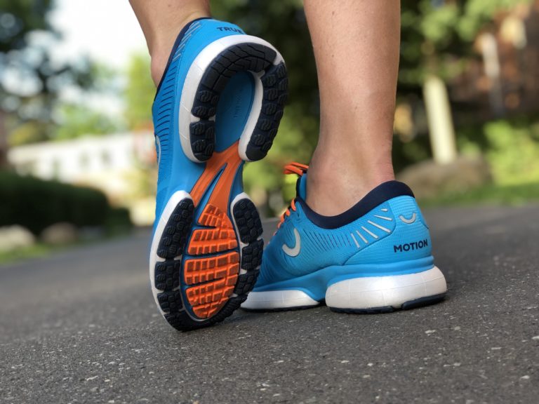 Chaussures running homme True Motion U-TECH NEVOS Turquoise Orange Gris clair 10