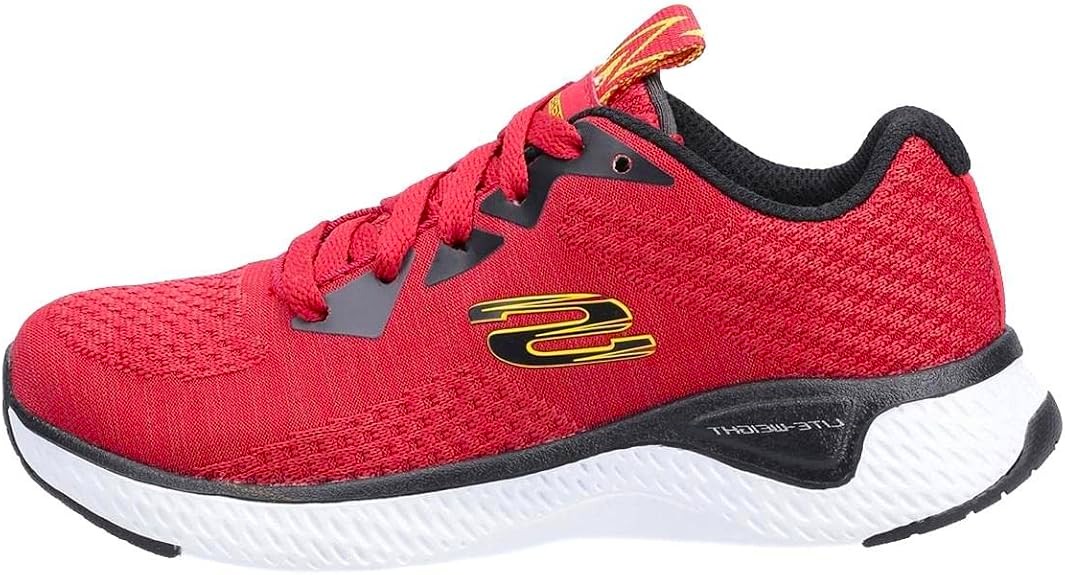 Chaussures running junior Skechers SOLAR FUSE - KRYZIK Rouge Noir Jaune Blanc 2