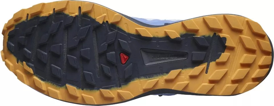 Chaussures trail femme Salomon SENSE RIDE 4 Violet Gris anthracite Orange 5
