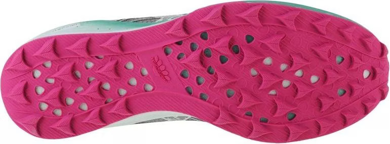 Chaussures trail femme Asics FUJI SPEED Noir Rose Blanc Vert mer 8