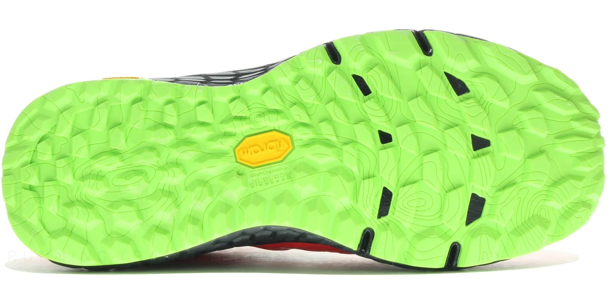 Chaussures trail hommes New Balance Fresh Foam Hierro V2 Rouge Noir Vert 2